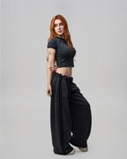 DUCK OFF Jogger Baggy – Anthrazit
