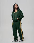 DUCK OFF Zipperjacke – Green