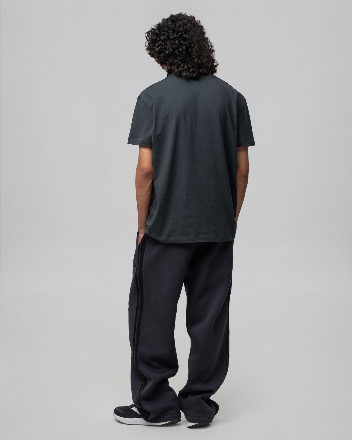 DUCK OFF Oversize Tee - Anthrazit