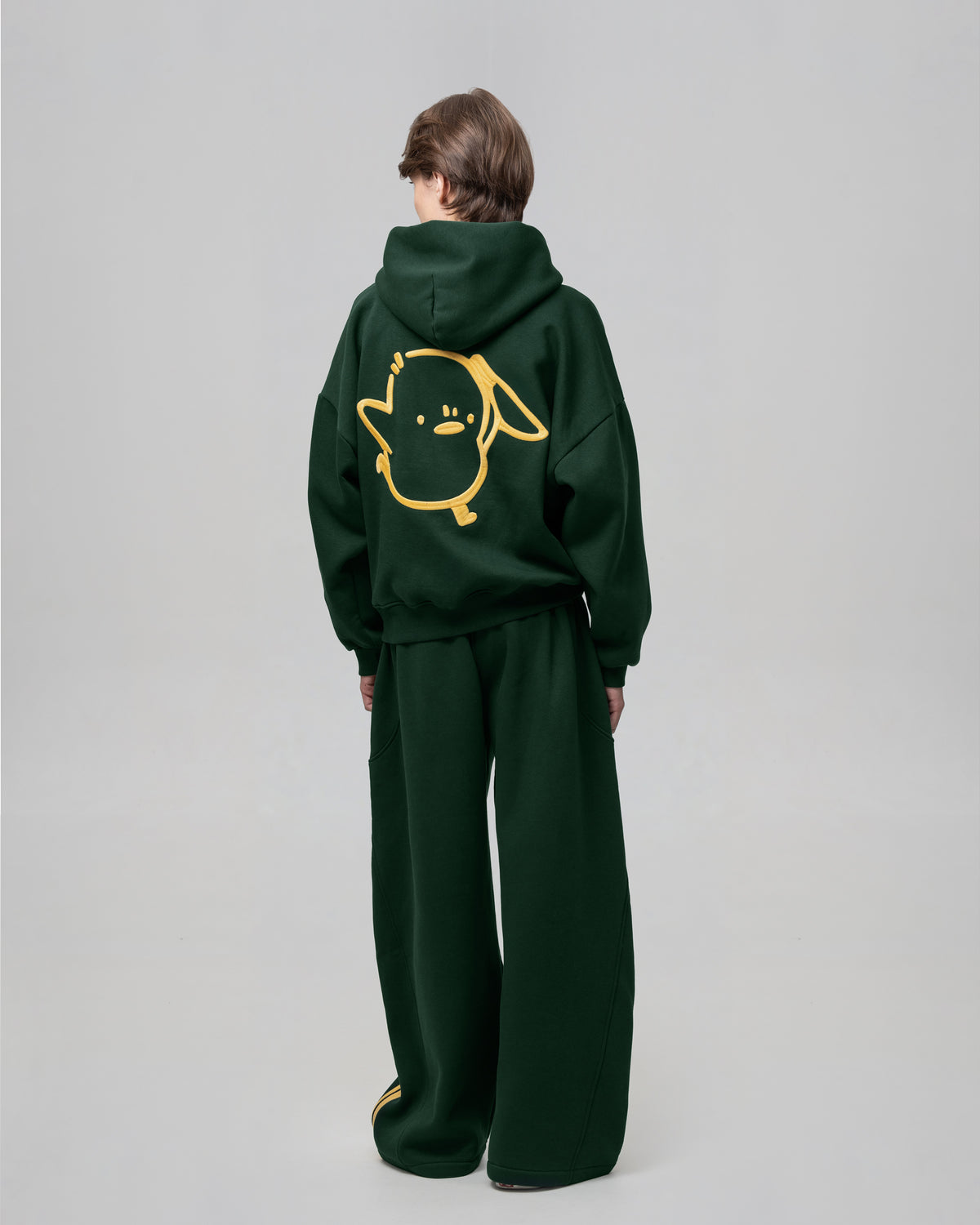 DUCK OFF Zipperjacke – Green