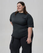DUCK OFF Oversize Tee - Anthrazit