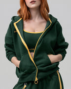 DUCK OFF Zipperjacke – Green
