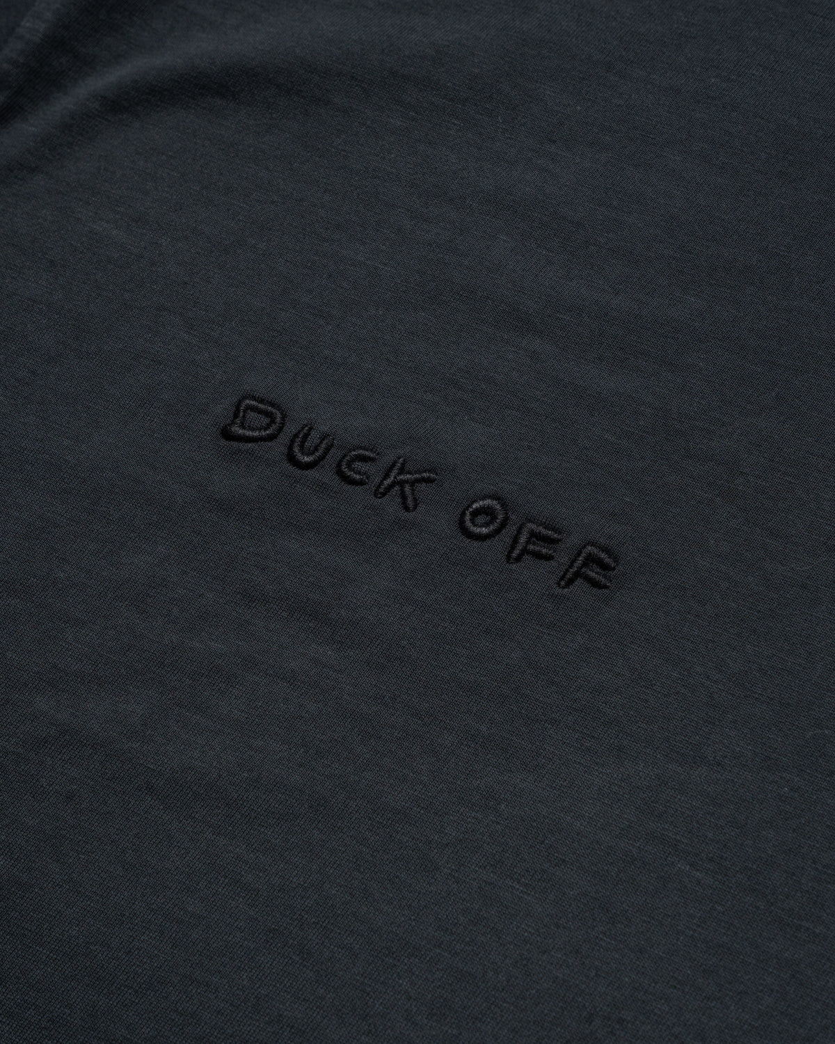 DUCK OFF Oversize Tee - Anthrazit