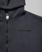 DUCK OFF Zipperjacke – Anthrazit