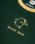 DUCK OFF Baby Tee – Green