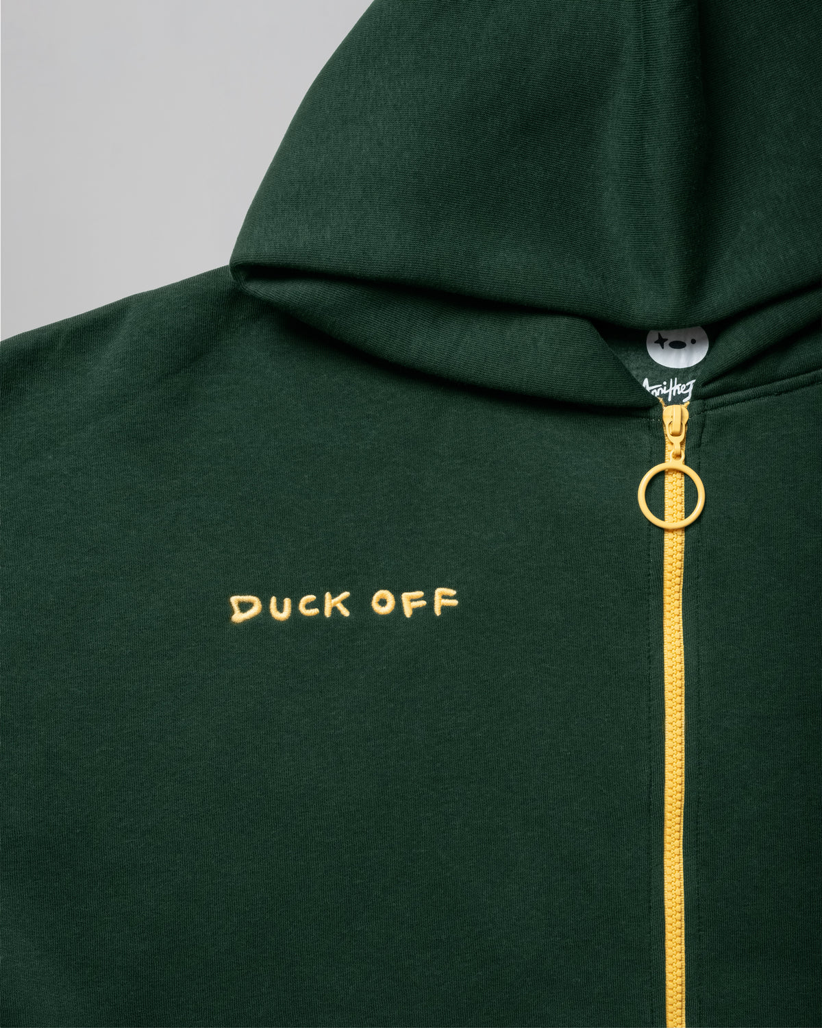 DUCK OFF Zipperjacke – Green