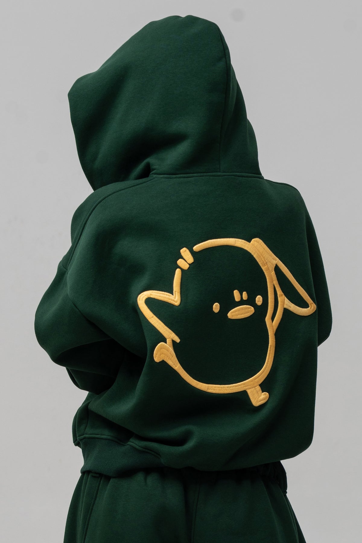DUCK OFF Hoodie – Green