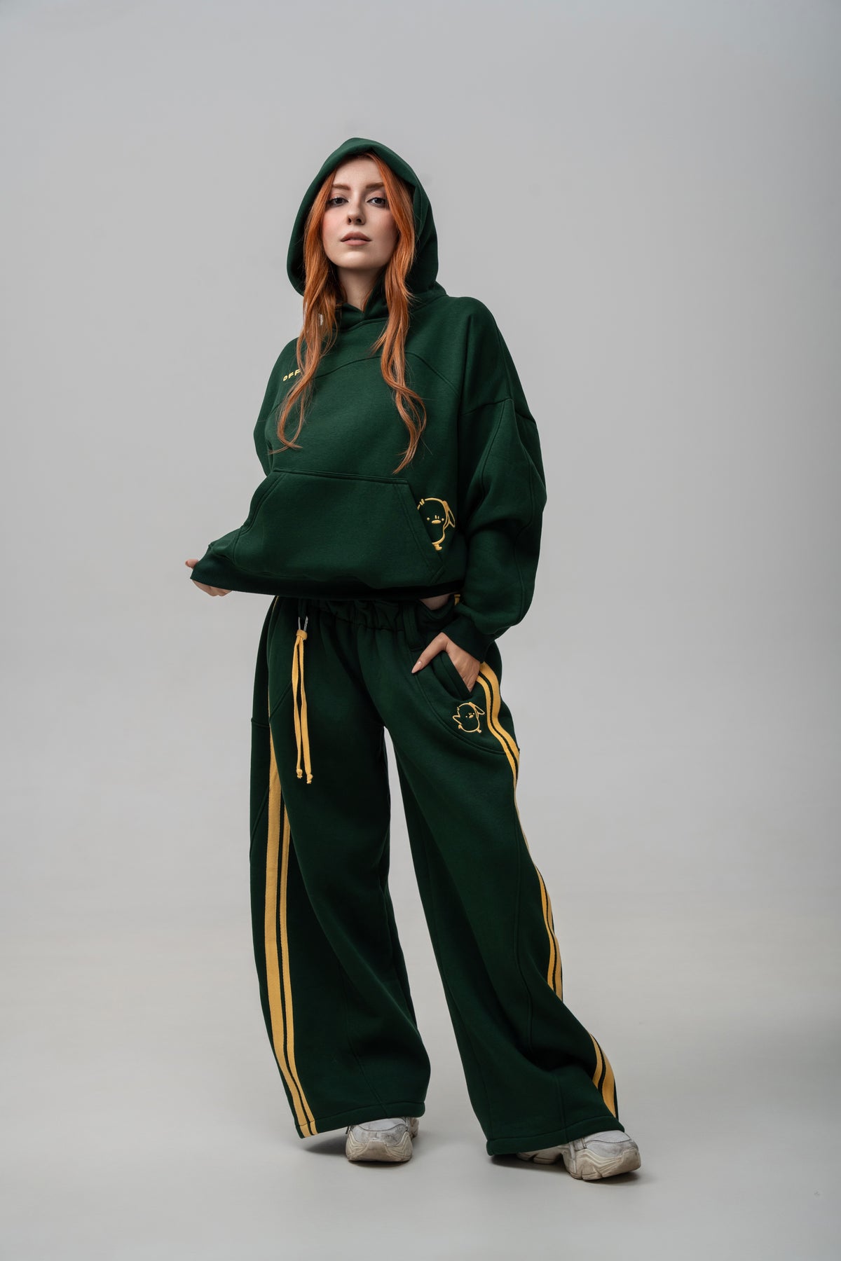 DUCK OFF Hoodie – Green