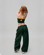 DUCK OFF Crop Top – Green