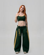 DUCK OFF Crop Top – Green
